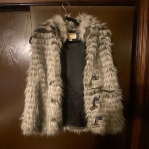 Michael Kors faux fur vest